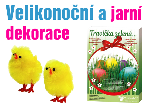 Velikonoční výzdoba v nabídce